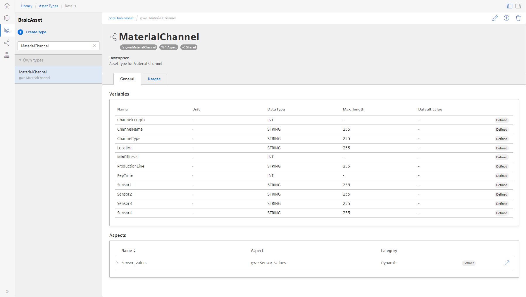 Material Channel