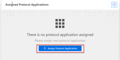 Assign_protocol_application